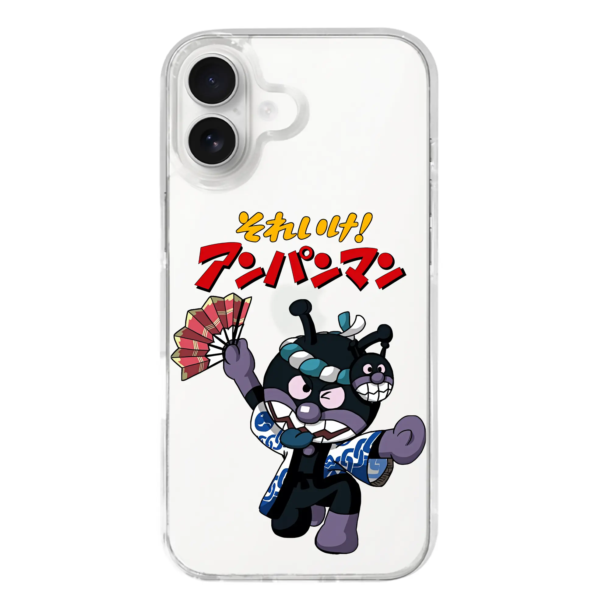 アンパンマン グッズ,ばいきんまん - iPhone 17シリーズ 透明スマホケース – 薄型・耐衝撃・精密フィット保護カバー